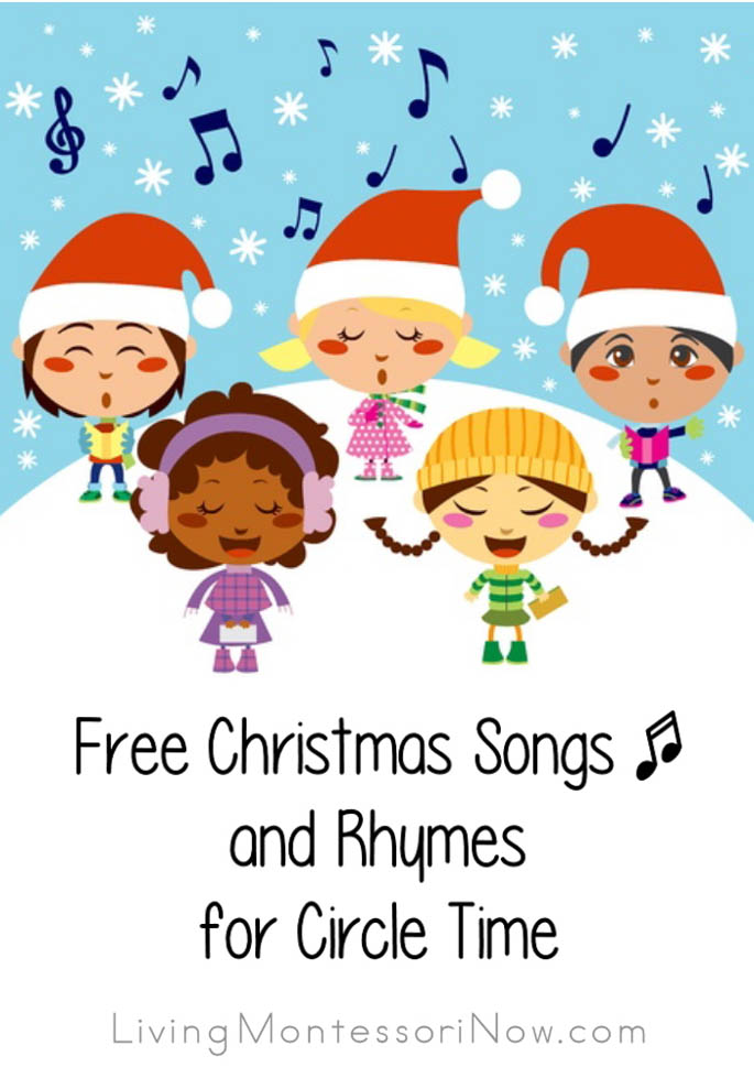 免费圣诞歌曲和韵律圈时间