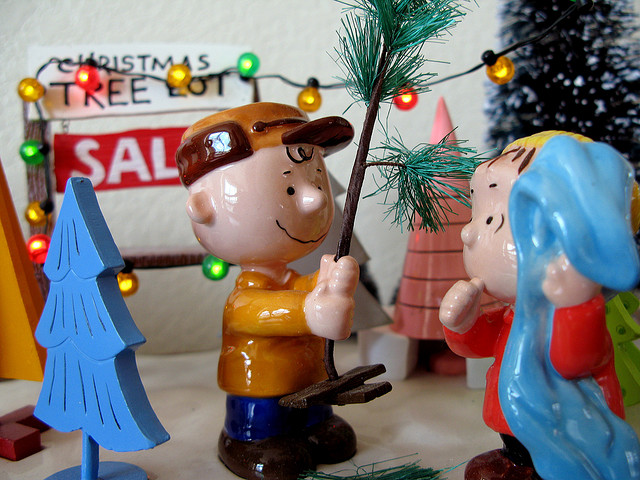 查理·布朗的圣诞节(摄影:Kevin Dooley_FlickrCC)