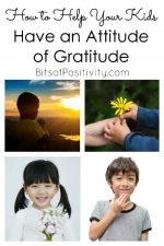 如何帮助你的孩子拥有感恩的态度