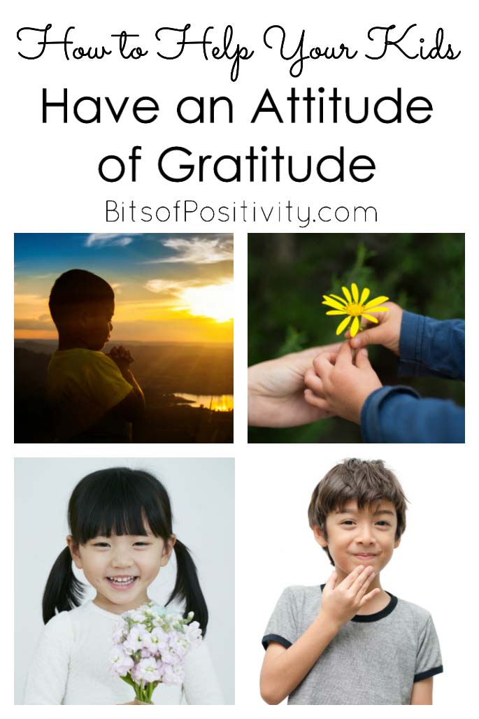 如何帮助你的孩子有一种感恩的态度