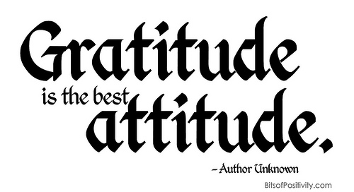 “感恩是最好的态度”文字艺术