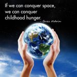 “我们可以克服童年的饥饿”文字艺术免费赠品