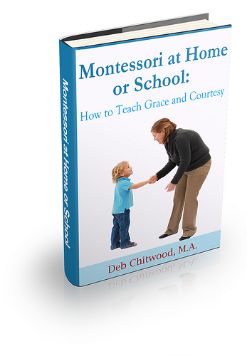 蒙特梭利在家里或学校-如何教优雅和礼貌