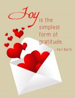 “快乐是感恩最简单的形式”文字艺术免费