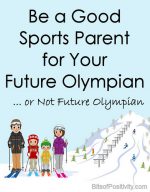 为你未来的奥运选手做一个好的体育父母，或者不是未来的奥运选手