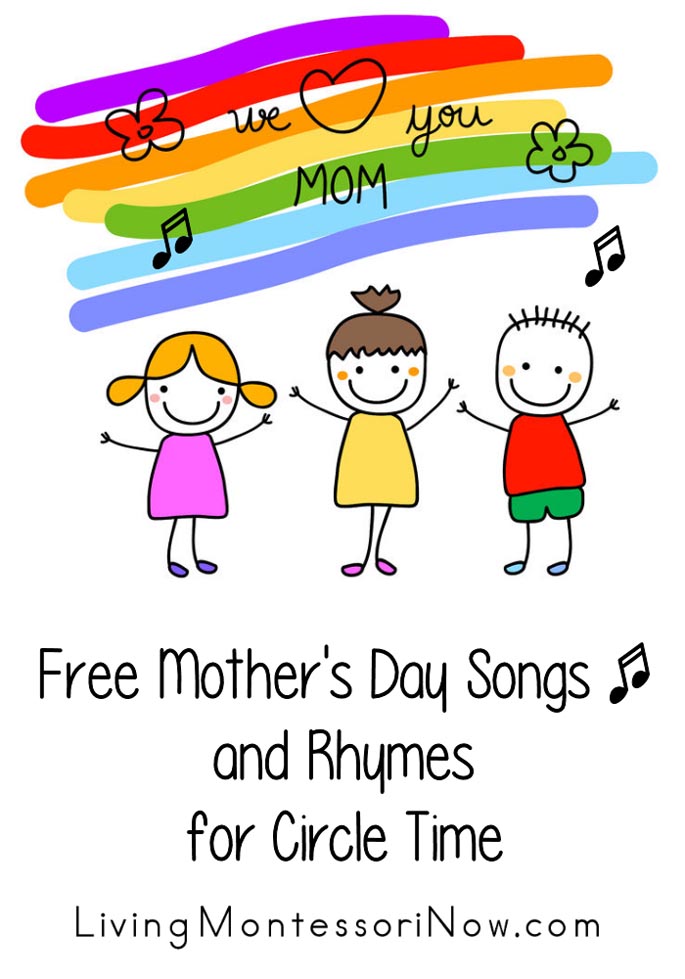 免费的母亲节歌曲和韵律圈时间