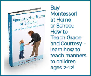 Montessori at Home or School - How to Teach Grace and Courtesy