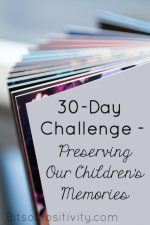 30天挑战——保存孩子的记忆