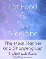 我使用并喜爱的膳食计划和购物清单