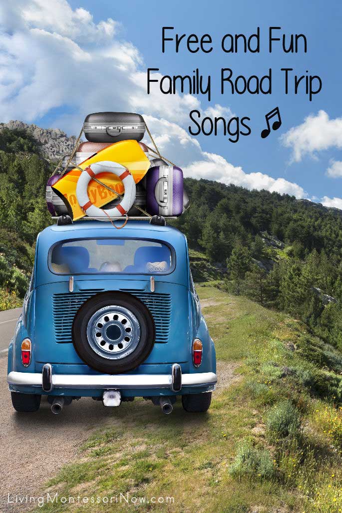 免费和有趣的家庭公路旅行歌曲
